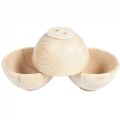Alternate Image #2 of Wooden Heuristic Bowls - Set of 3