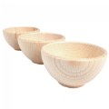 Alternate Image #4 of Wooden Heuristic Bowls - Set of 3