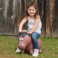Thumbnail Image #2 of Farm Hoppers® Inflatable Bouncing Brown Horse