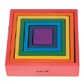 TickiT Rainbow Architect Squares - 7 Pieces