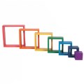 Alternate Image #4 of TickiT Rainbow Architect Squares - 7 Pieces