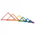 Alternate Image #4 of TickiT Rainbow Architect Triangles - 7 Pieces