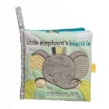 Sweet Little Gray Elephant Crinkle Cloth Activity Book