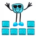 Thumbnail Image of Glo Pals Character Blair & 6 Blue Light Up Water Cubes