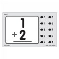 Alternate Image #2 of Power Pen Learning Math Quiz Cards - Addition, Subtraction & Hot Dots® Silver Talking Pen