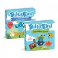 Ditty Bird Farm Animal and Cute Animal Touch and Feel Sound Books - Set of 2
