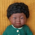 Alternate Image #3 of Down Syndrome Doll - African Boy 15"