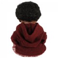 Alternate Image #3 of Doll with Down Syndrome 15" - African Boy with Outfit