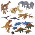 Thumbnail Image of Nature Tube Dinosaurs and African Wildlife Set