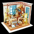 Alternate Image #2 of DIY 3D Wooden Puzzles - Miniature House: Lisa's Tailor Shop