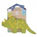 Alternate Image #3 of Baby Dino Natural Rubber Toy & Teether - Set of 2