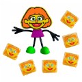 Glo Pals Sesame Street Character Julia & Light Up Water Cubes
