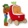 Alternate Image #2 of Lowly Worm Soft Toy In Applecar