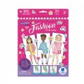 Fashion Parade Paper Dolls - Color-In - Doll Set