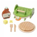 Thumbnail Image of Ribbit Waffle Maker Wooden Cooking Set