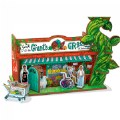 Alternate Image #2 of Jack & the Giant's Beanstalk & Grocery 3D Puzzle Book - 3 in 1 - Book, Build, Play