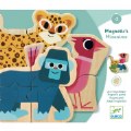 Alternate Image #3 of Magnetic Silly Animal Puzzles