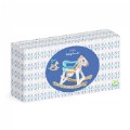 Alternate Image #3 of BabyCavali White Wooden Rocking Horse with Removable Safety Guard