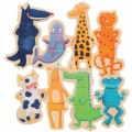 Thumbnail Image #2 of Magnetic Animal Puzzle Set - 14 Silly Animal Puzzles