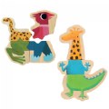 Alternate Image #4 of Magnetic Animal Puzzle Set - 14 Silly Animal Puzzles