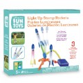 Alternate Image #2 of Air-Powered Light Up Stomp Rockets with LED Lights