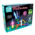 Alternate Image #2 of Air-Powered Light Up Jump Rockets with LED Lights