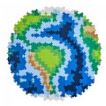 Alternate Image #2 of Plus-Plus Puzzle By Number® - 800 Pc Earth Puzzle