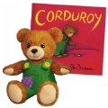 My Friend Corduroy Plush Bear 7.25" & Corduroy Paperback Book with CD