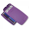 Alternate Image #3 of Portable Coloring Kit with Storage Bag & Bonus ABC Learning Cards - Purple