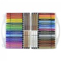 Alternate Image #2 of Magic Stix Washable Markers with Global Skin Tones - 48 Colors