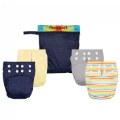 Reusable Cloth Diapers & Liners Size 2 (3-24M) Starter Bundle