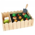 Wooden Vegetable Garden Playset with Realistic Tools