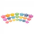 Alternate Image #3 of Stackable Rainbow Wooden Stars - 21 Pieces