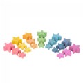 Alternate Image #5 of Stackable Rainbow Wooden Stars - 21 Pieces