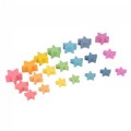 Alternate Image #6 of Stackable Rainbow Wooden Stars - 21 Pieces