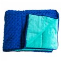 Thumbnail Image of 7lb Weighted Sensory Blanket - Blue & Green