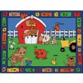 Alphabet Farm Carpet - 5'10" x 8'4" Rectangle