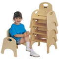 Chairrie® Stackable Chair 9" Height