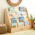 Thumbnail Image #2 of Premium Solid Maple Large 36" Wide 5-Shelf Book Display