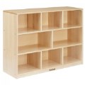Premium Solid Maple Multipurpose Shelf Storage
