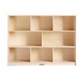 Alternate Image #4 of Premium Solid Maple Multipurpose Shelf Storage
