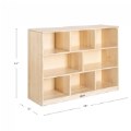 Alternate Image #7 of Premium Solid Maple Multipurpose Shelf Storage