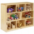 Alternate Image #2 of Premium Solid Maple Multipurpose Shelf Storage