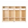 Thumbnail Image #4 of Premium Solid Maple 4-Section Toddler Locker