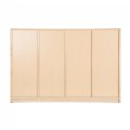 Thumbnail Image #6 of Premium Solid Maple 4-Section Toddler Locker