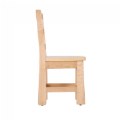 Alternate Image #5 of Premium Solid Maple 12" Seat High Quality Chairs - Set of 2