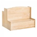 Alternate Image #2 of Premium Solid Maple Sit & Read Bench