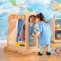 Alternate Image #2 of Premium Solid Maple Toddler Dress-Up Unit