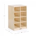 Thumbnail Image #8 of Premium Solid Maple 8-Cubby Storage