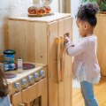 Alternate Image #2 of Premium Solid Maple Kitchen Refrigerator